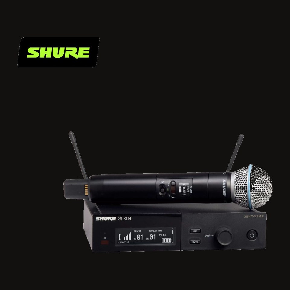 Микрофон беспроводной Shure SLXD/Beta58