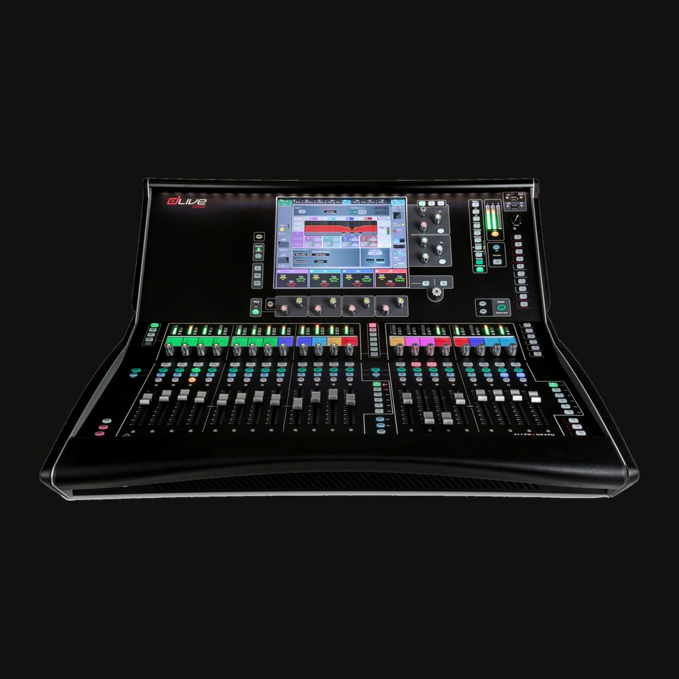 Цифровой микшерный пульт AllenHeath dLive C2500+CDM48 (с роутером)
